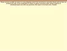 Tablet Screenshot of myteespot.com